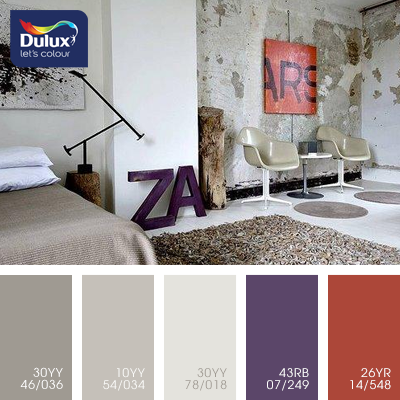 Цвет Dulux 30YY 78/018 (пастельный) в интерьере гостиной (фото)