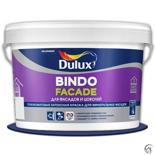 Dulux Bindo Facade BW, краска для минеральных фасадов