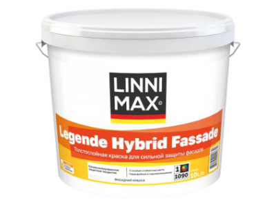 LINNIMAX GRAND LEGENDE HYBRID FASSADE (CAPAROL MURESKO) краска фасад силикон-модиф база 1, 10 л