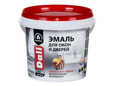 Эмаль для окон и дверей Дали 