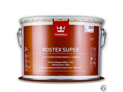 грунт по металлу tikkurila rostex super