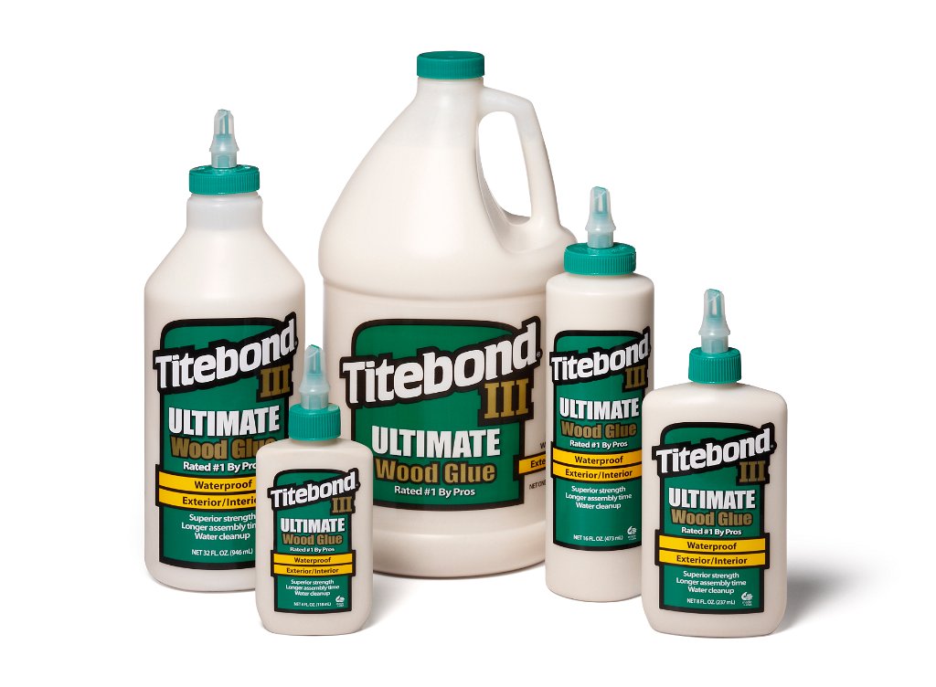Столярный клей (для дерева) Titebond Ultimate III Wood Glue, влагостойкий, 3,78л (1416)