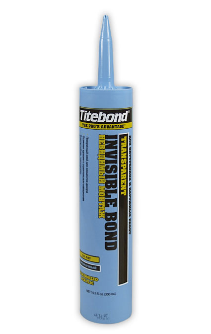 Клей (жидкие гвозди) прозрачный, Titebond Invisible Bond (голубой картридж), 296 мл (57451) Клей (жидкие гвозди) прозрачный, Titebond Invisible Bond (голубой картридж), 296 мл (57451)