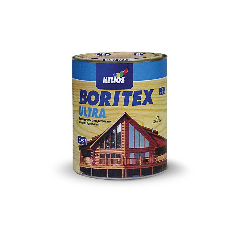 Boritex Ultra, декоративное покрытие для дерева, 10 л.