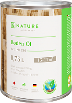 G Nature 266, масло для пола, 2,5л (Boden Öl)