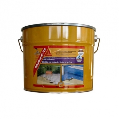 SikaBond T8, полиуретановый клей для плитки, 10 кг.