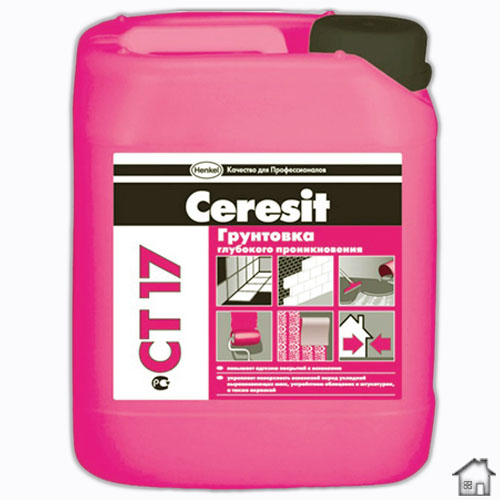 Ceresit CT 17, грунтовка глубокого проникновения, 10 л.
