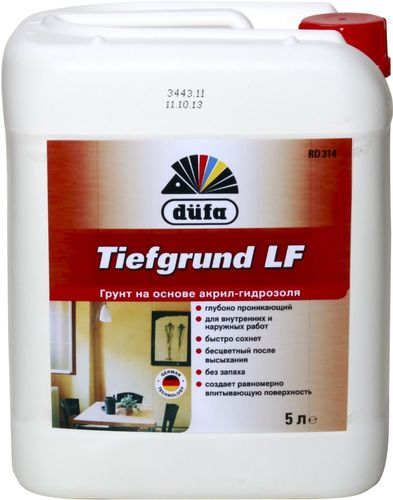 Dufa Tiefgrund RD314 LF, универсальная грунтовка, 10 л.