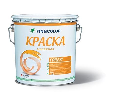 Finncolor Forest A, масляная краска для деревянных фасадов, 9 л.
