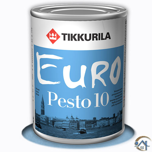 Краска Tikkurila Pesto 10  База A алкидная универсальная, 0,9 л.