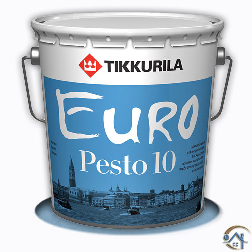 Краска Tikkurila Pesto 10  База A алкидная универсальная, 2,7 л.