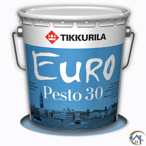 Краска Tikkurila Pesto 30 База А алкидная универсальная, 2,7 л.