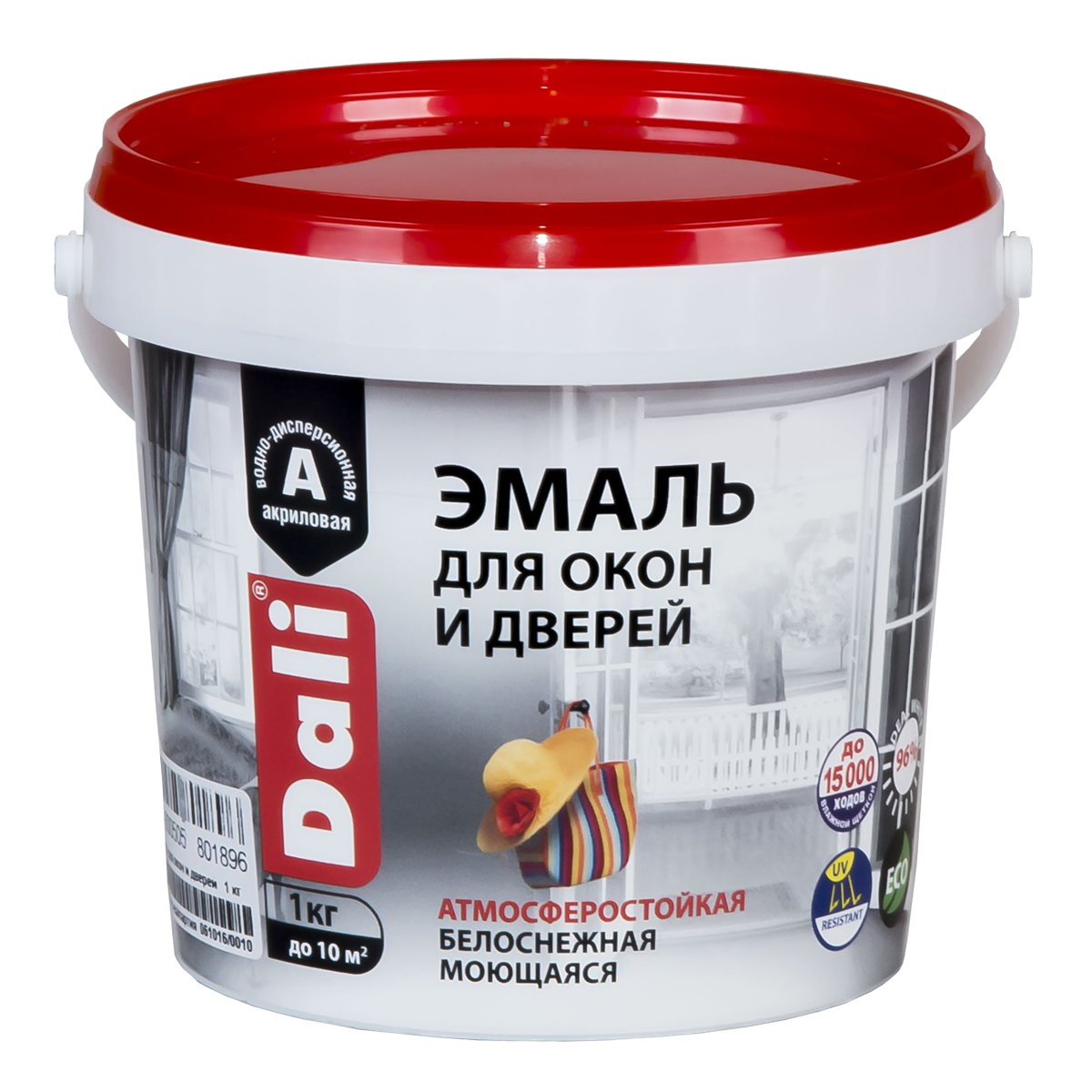 Эмаль для окон и дверей Dali, 3кг
