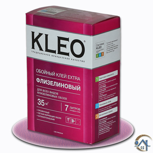 Kleo Extra, клей для флизелиновых обоев, 240 г.