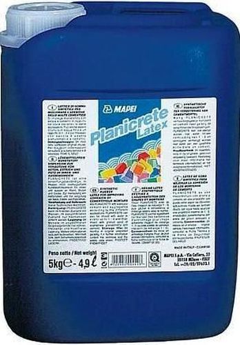 Mapei Planicrete, латексная добавка в цементный раствор, 10 кг.