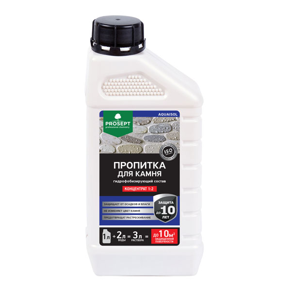 Prosept Aquaisol, пропитка для камня (1:2), 1 л.