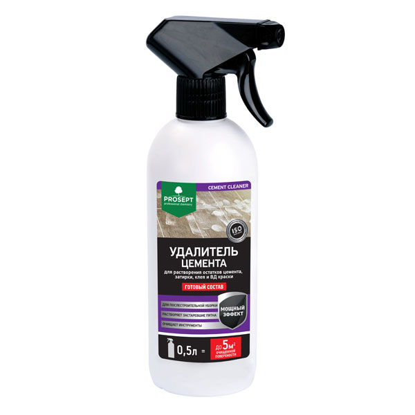 Prosept Cement Cleaner, удалитель цемента, 0,5 л.