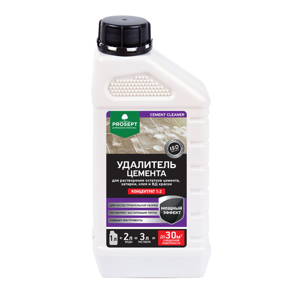 Prosept Cement Cleaner, удалитель цемента (1:2), 1 л.