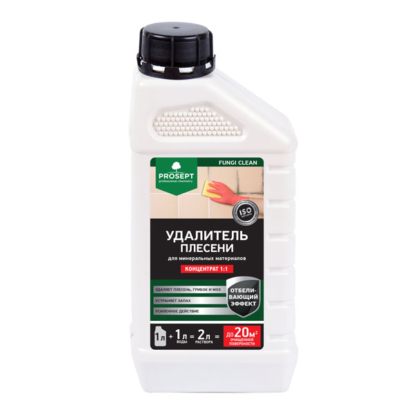 Prosept Fungi Clean, удалитель плесени (1:1), 1 л.