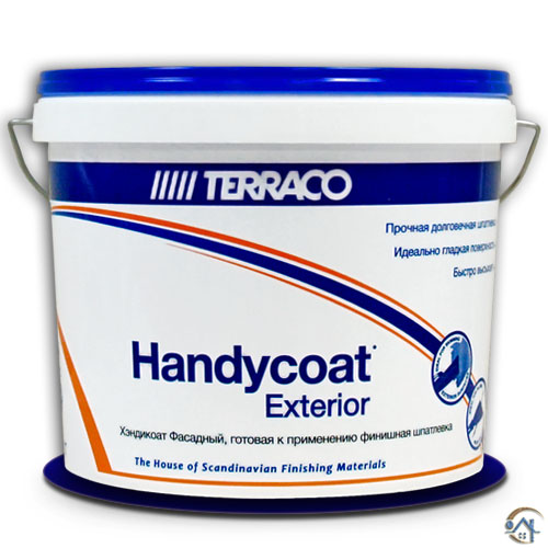 Terraco Handycoat, акриловая шпатлевка фасадная, 5 кг.