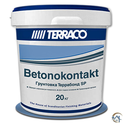 Terraco Террабонд SP Бетоноконтакт, жидкая грунтовка, 20 кг.