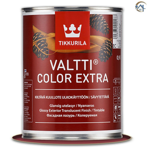Tikkurila Valtti Color Extra ЕС, лессирующий антисептик , 0,9 л.