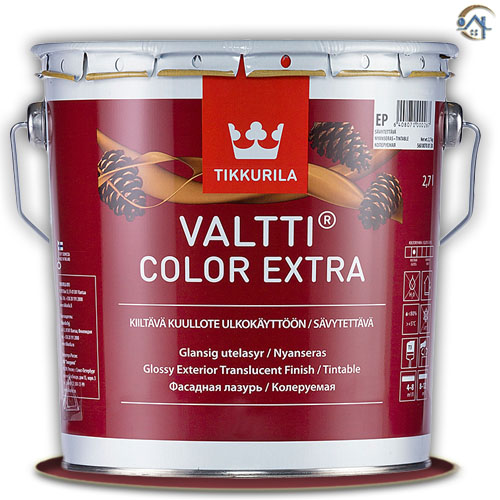 Tikkurila Valtti Color Extra ЕС, лессирующий антисептик, 2,7 л.