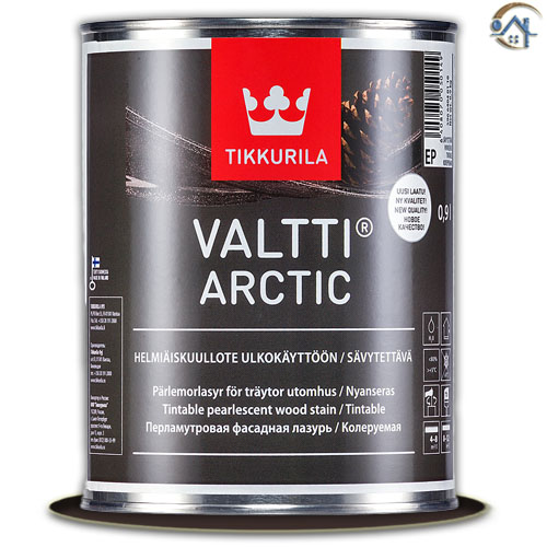 Tikkurila Valtti  Arctic EP, антисептик (фасадная лазурь), 0,9 л.