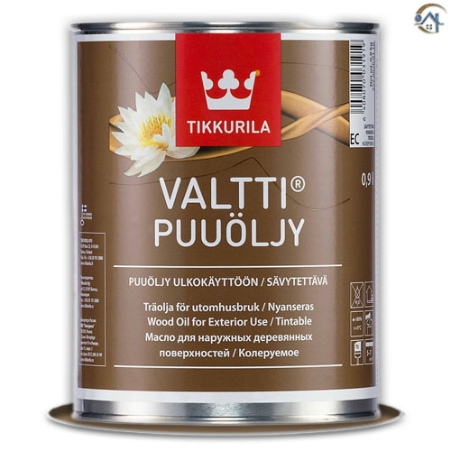 Tikkurila Valtti Puuoljy, масло для обработки древесины, 0,9 л.